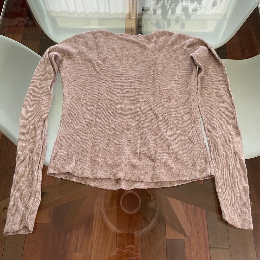 Peruvian Connection V-Neck Lightweight Sweater - Picture 2 of 3